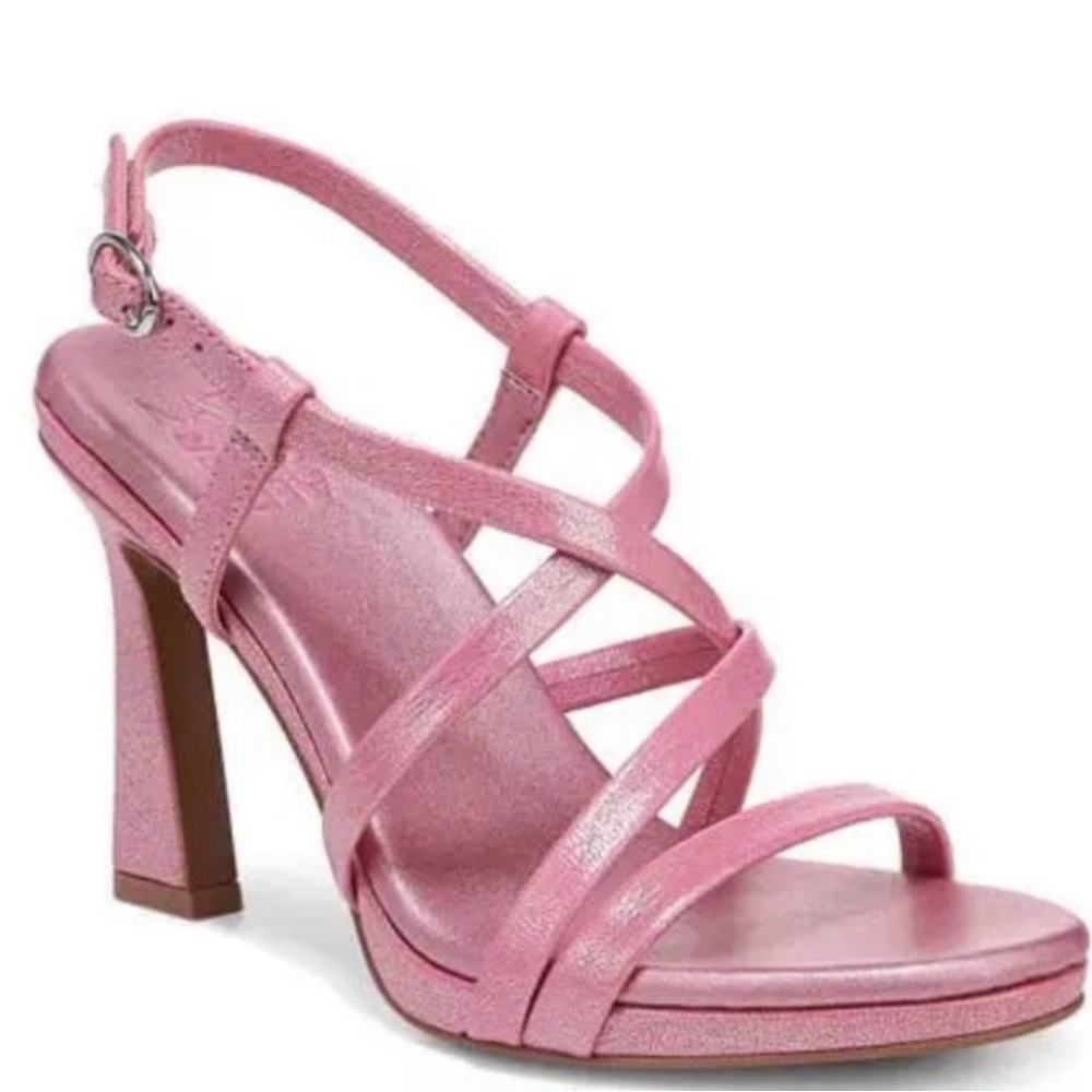 Naturalizer Pink Strappy Heels